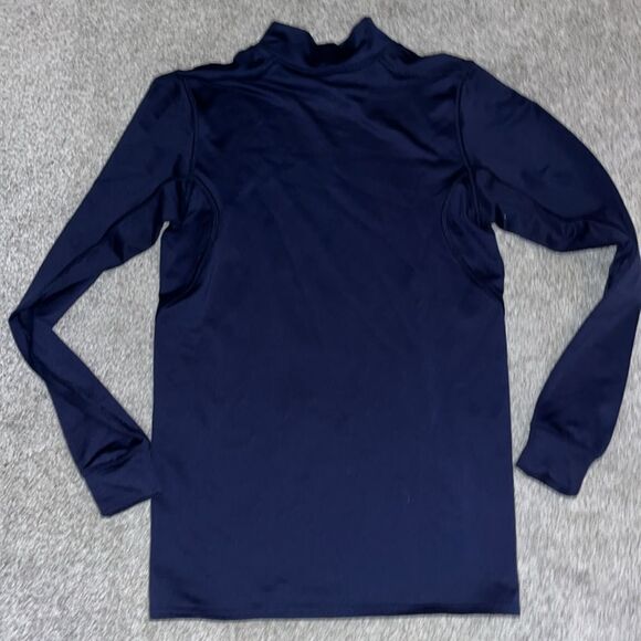 Thick Nike Pro compression LS Mock turtle UNC North Carolina Tar Heels shirt M - Picture 7 of 7